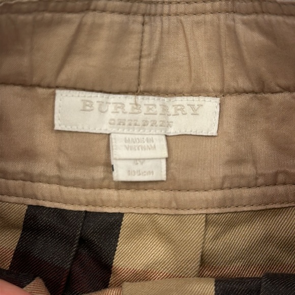 Authentic Burberry Girl’s Skirt - Size 4 - Picture 4 of 9